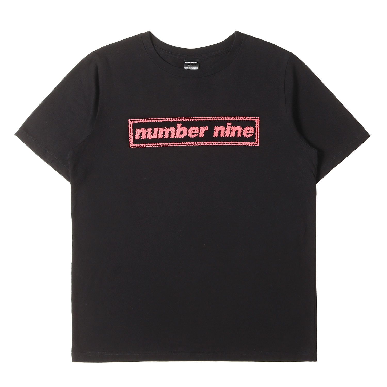 美品】NUMBER (N)INE ナンバーナイン Tシャツ ブラック 黒 サイズ:3 