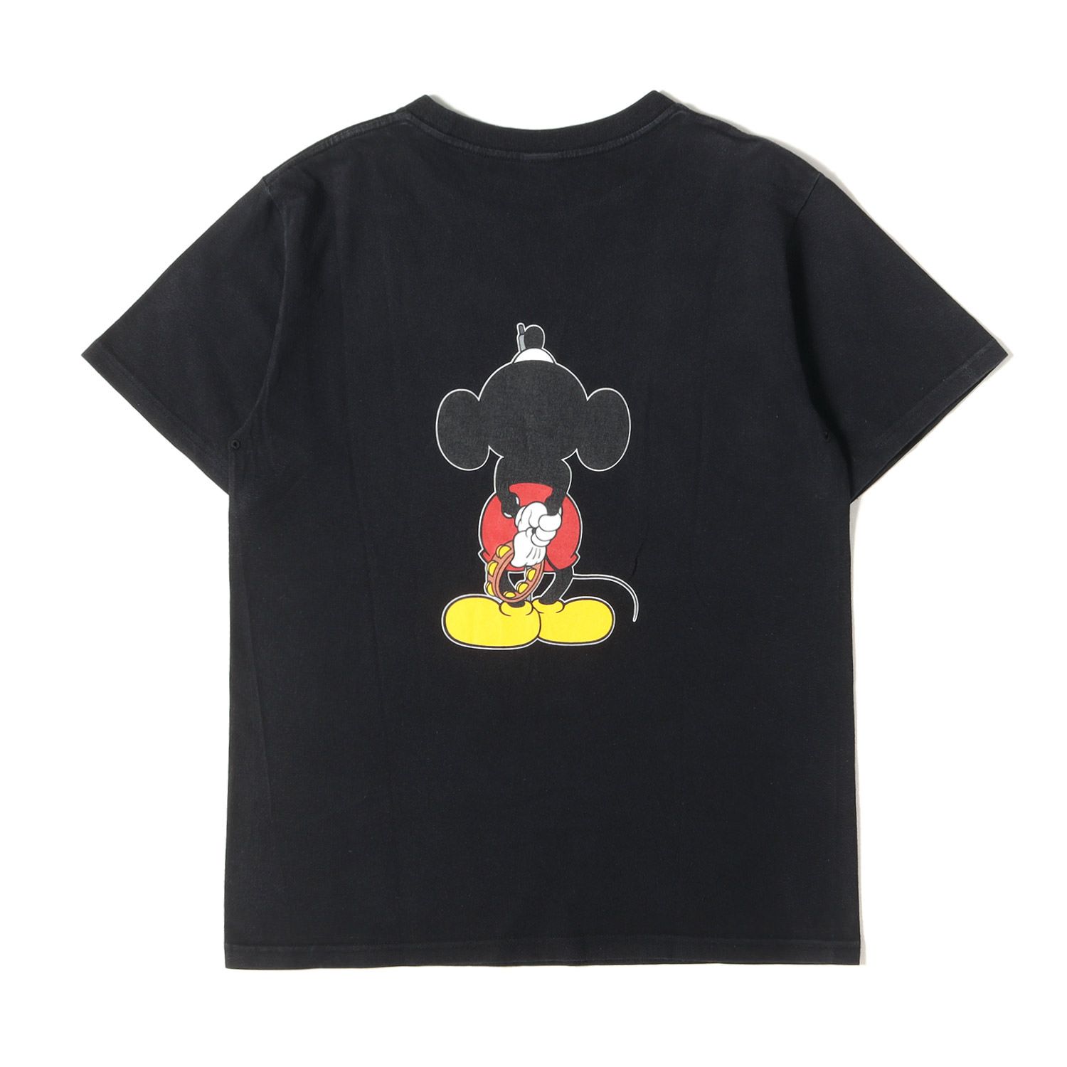 NUMBER (N)INE ナンバーナイン Tシャツ ブラック 黒 サイズ:2 | Disney 