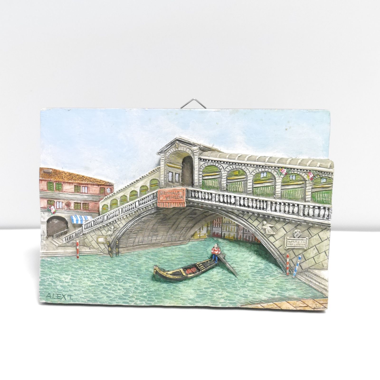 Le vie d'Italia - Maestri Scultori 立体絵画 立体的な風景画 昭和