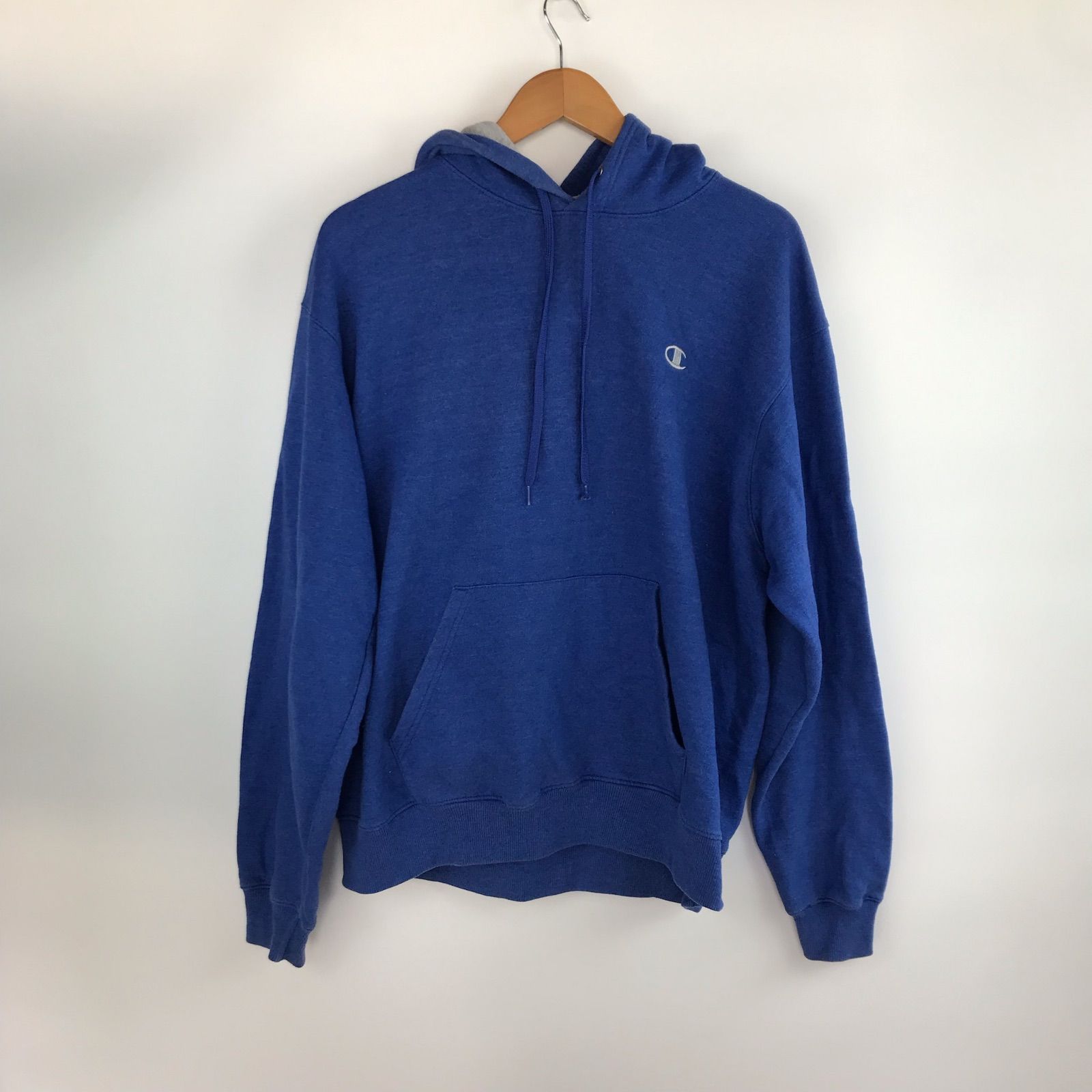 Champion ECO AUTHENTIC プルオーバーパーカー メンズ 2XL ブルー 