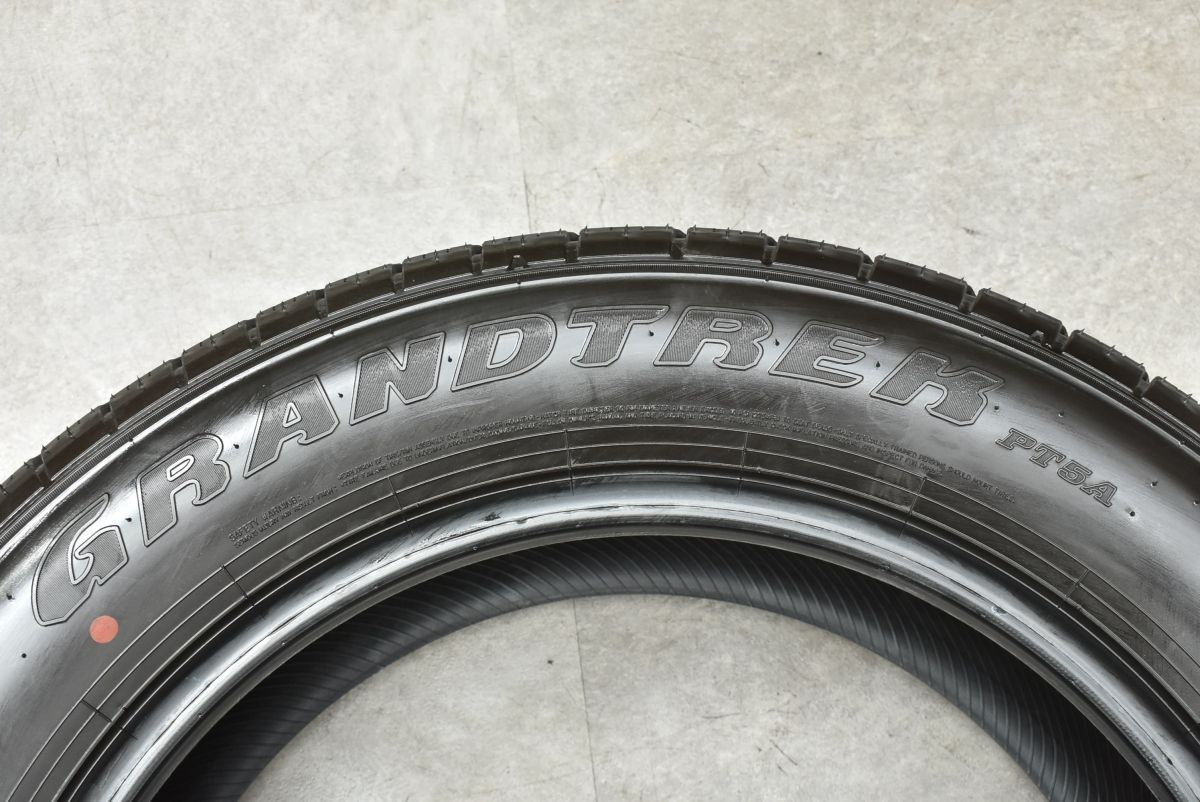 新車外し 2025年製】ダンロップ グラントレック PT5A 265/55R20 バリ溝 