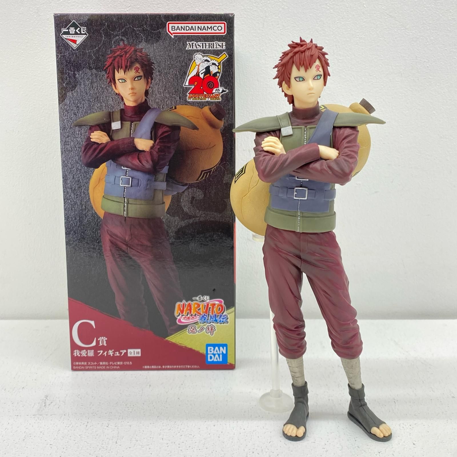 加古川店】 中古 C賞/我愛羅MASTERLISEフィギュア「忍ノ絆/一番くじ 