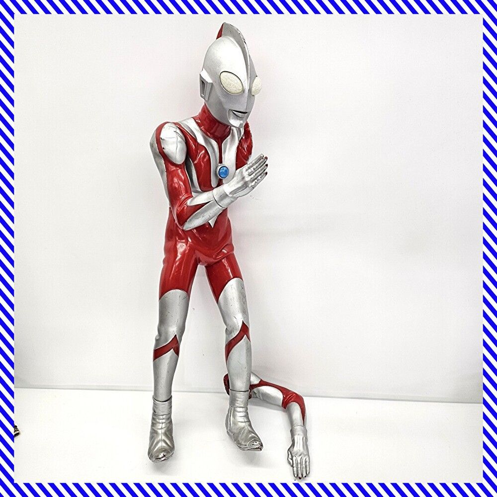 初代ウルトラマン フィギュア　ビックソフビ 当時もの バンダイ 約65cm ビッグソフビ 1989年 初代ウルトラマン 特大