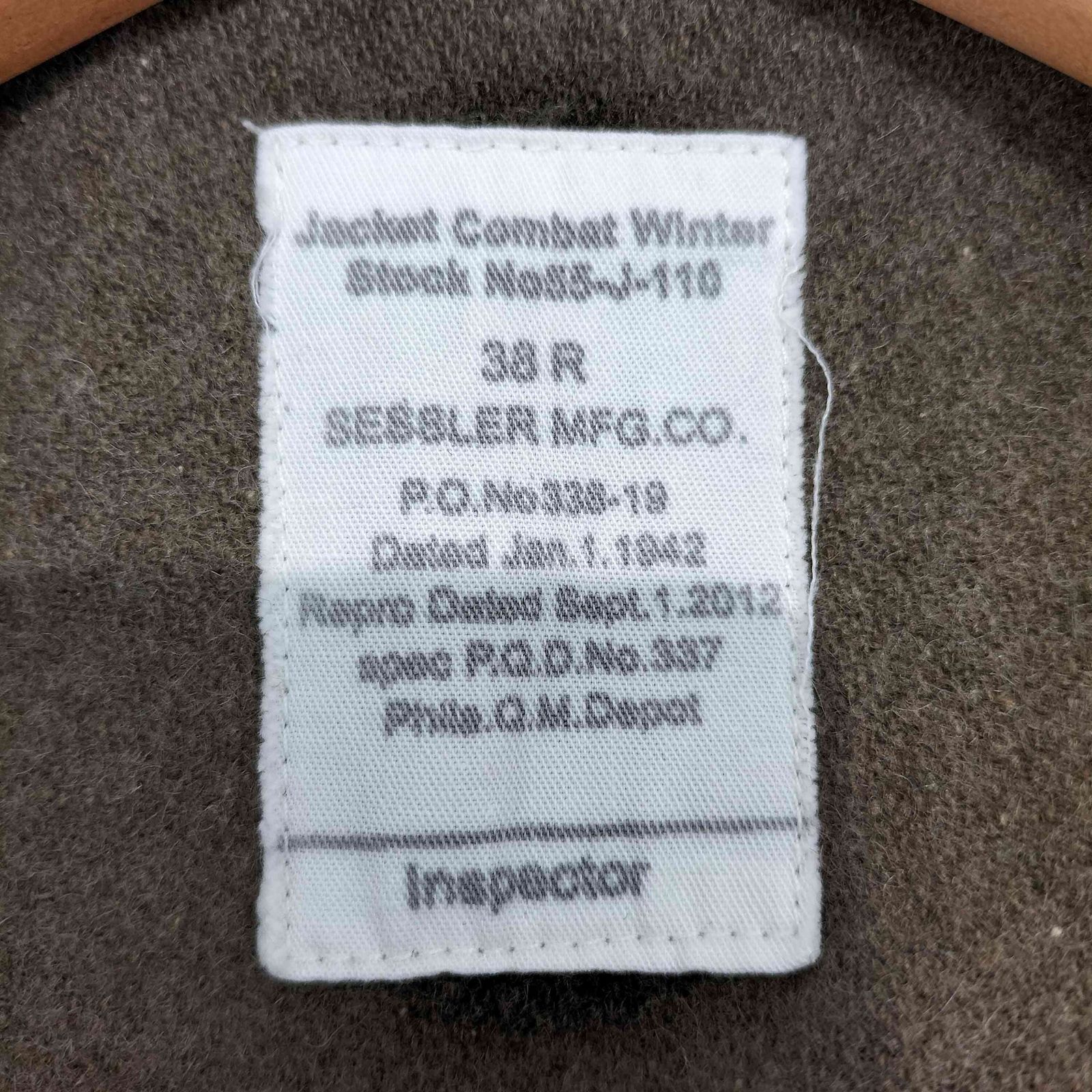 セスラ SESSLER MFG 後期型 タンカース コンバット ジャケット メンズ 