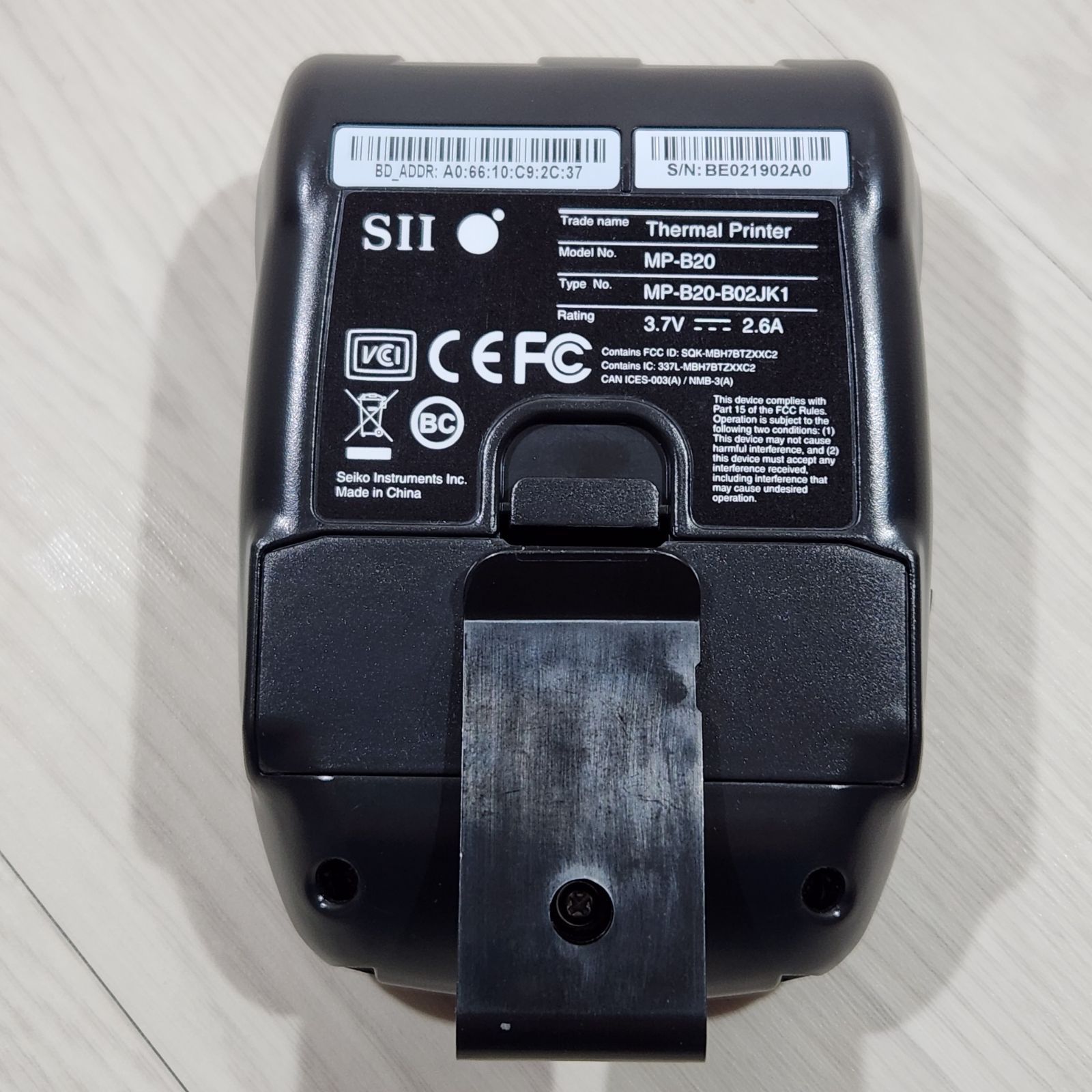 完品⭐︎セイコー MP-B20サーマルプリンター 完品⭐︎セイコー MP-B20