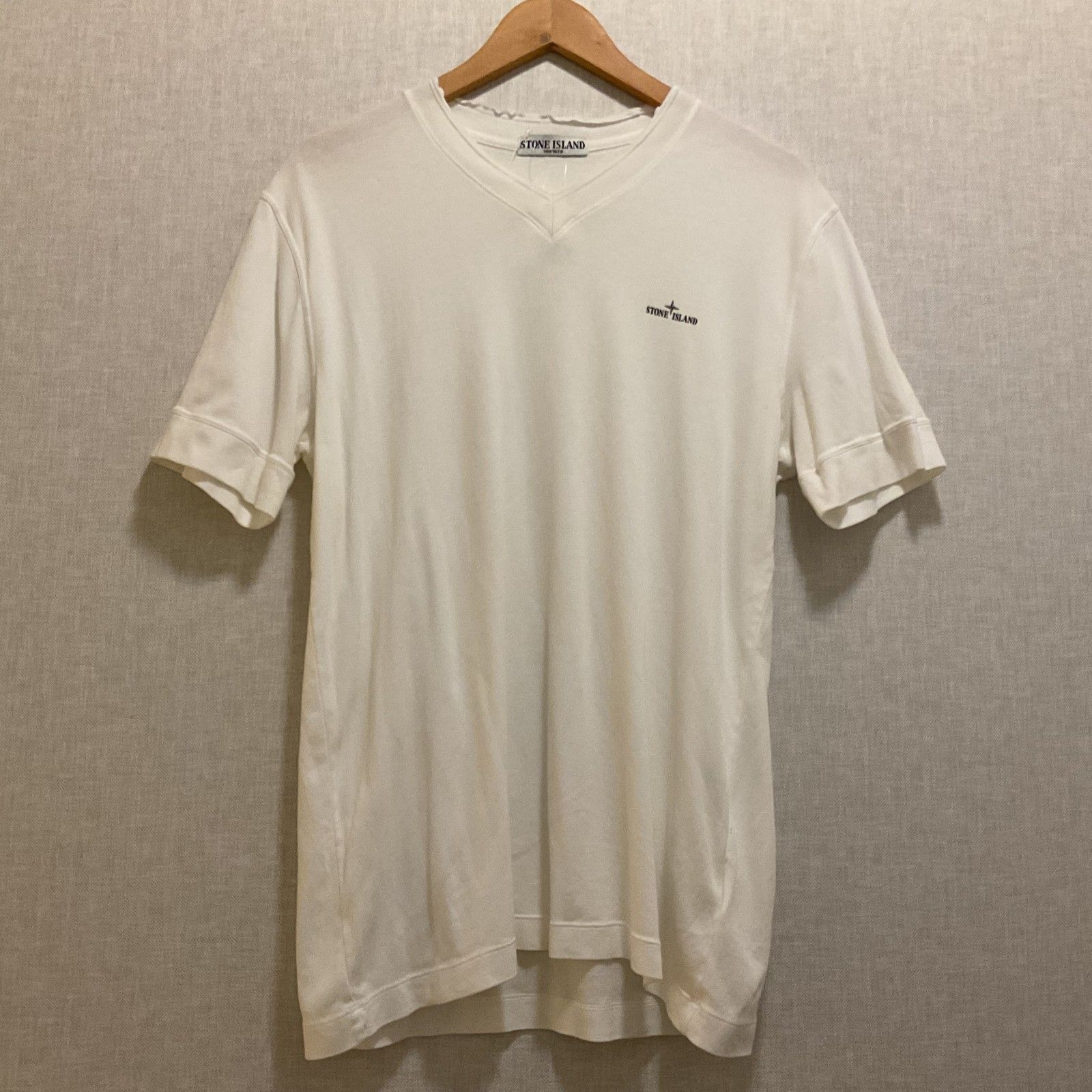 STONE ISLAND 【ストーンアイランド】 半袖 Tシャツ ロゴ ホワイト 