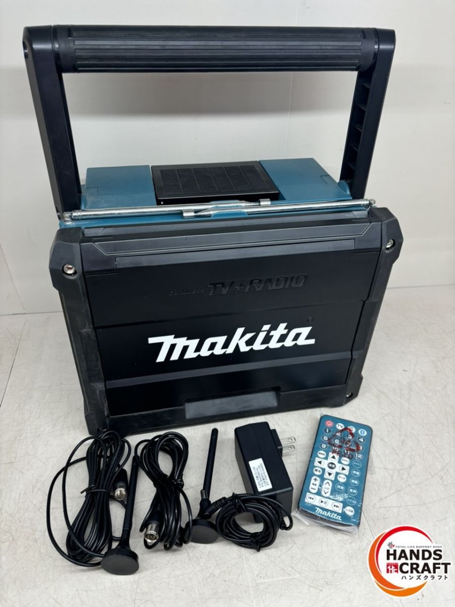 ♪【中古】マキタ 充電式ラジオ付テレビ 中古 TV100 makita 【広島安佐 