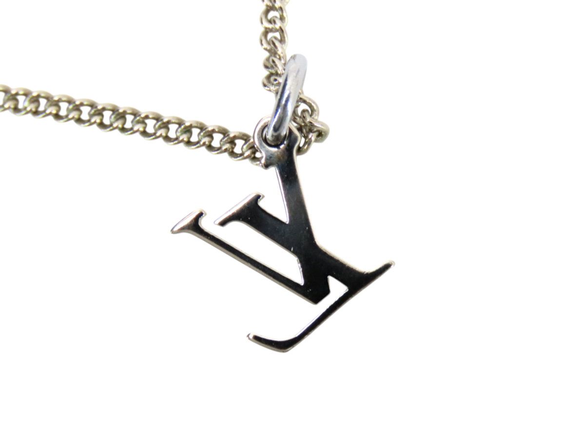 美品】ルイヴィトン LOUIS VUITTON リングネックレス モノグラム 美品】ルイヴィトン LOUIS VUITTON リングネックレス モノグラム