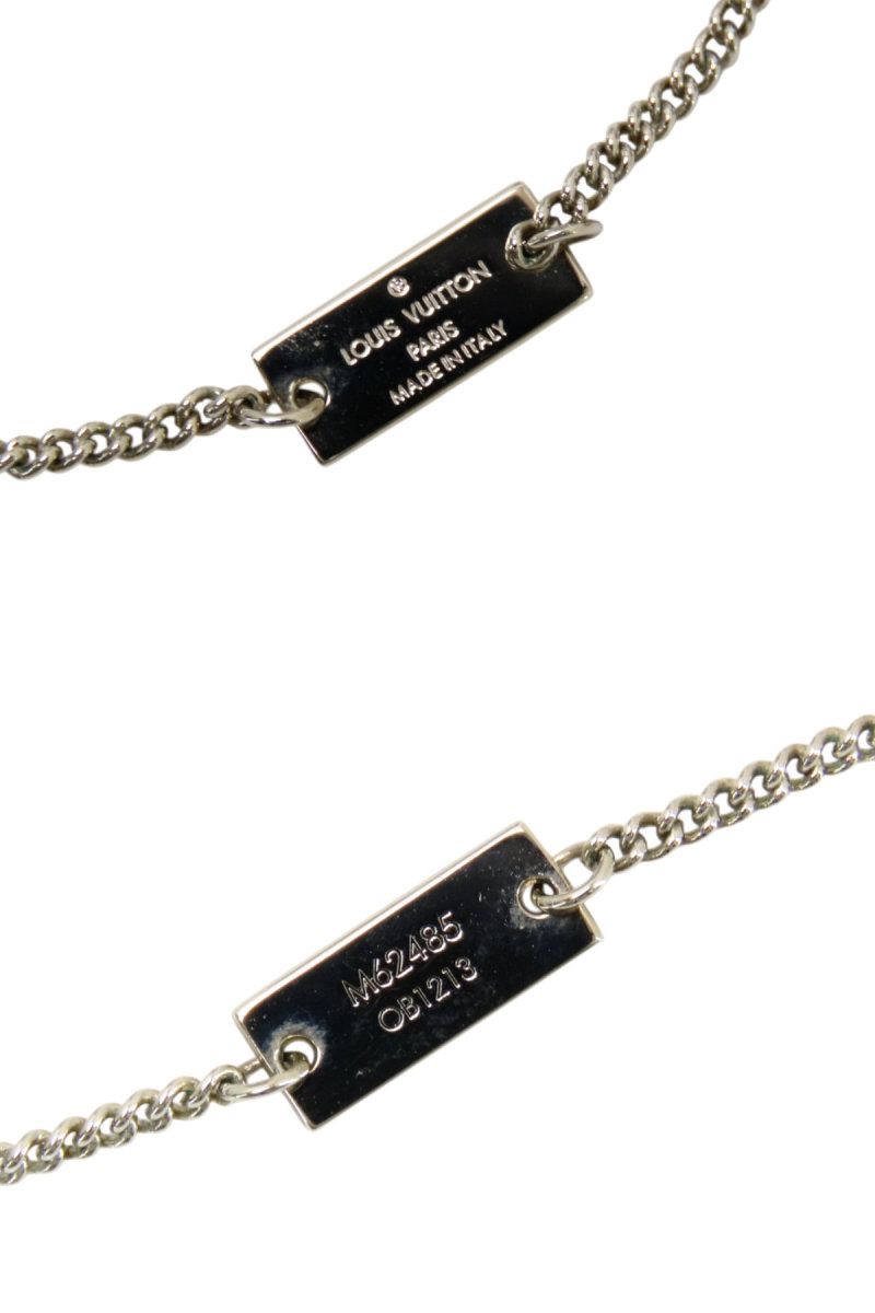 美品】ルイヴィトン LOUIS VUITTON リングネックレス モノグラム 美品】ルイヴィトン LOUIS VUITTON リングネックレス モノグラム