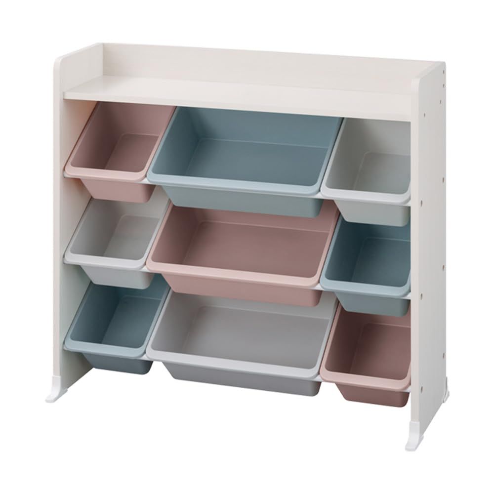 アイリスオーヤマ 天板付きキッズトイハウスラック TKTHR-39R ホワイト 03a38fb4