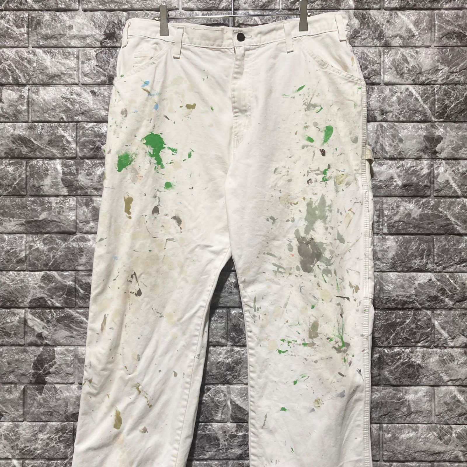 Dickies ホワイト ペインターパンツ ディッキーズ 白ペインター ペンキ