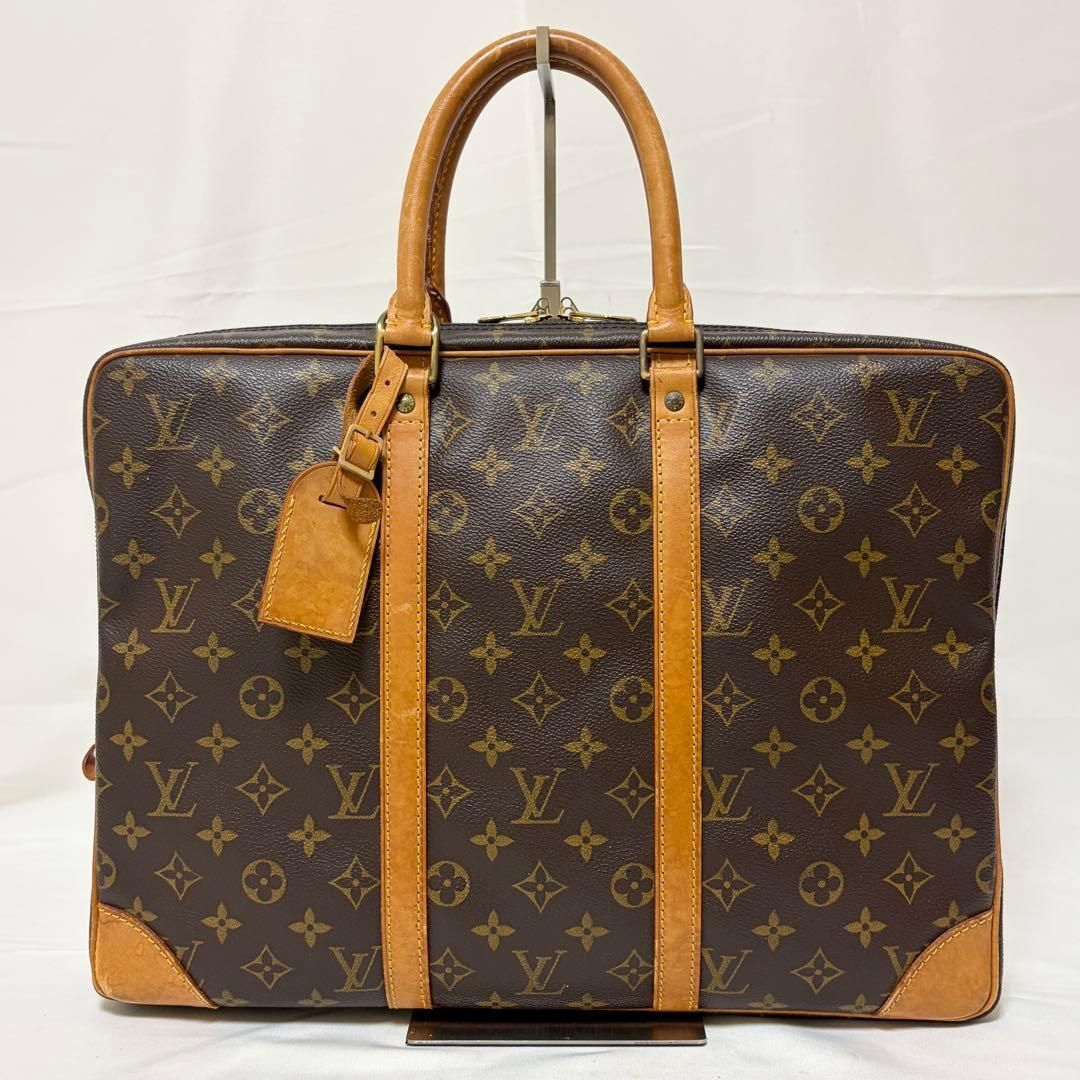 Louis Vuitton Louis Vuitton Porte Documin Voyage Briefcase Business Bag Monogram PVC M53361