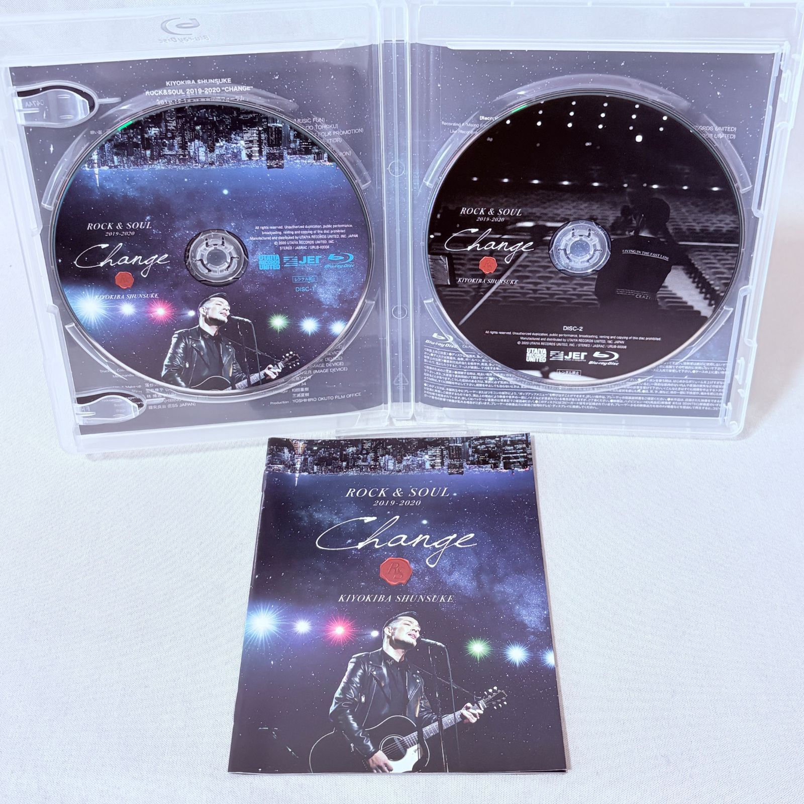 清木場俊介 ROCK&SOUL 2019-2020 CHANGE〈2枚組〉 【公式通販】