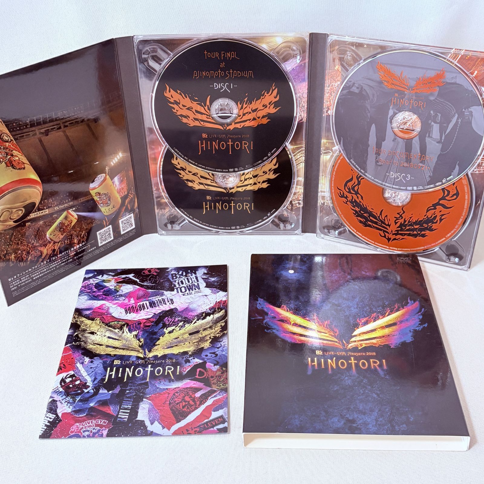 B'z LIVE-GYM Pleasure 2018 -HINOTORI- DVD 3枚組 - メルカリ