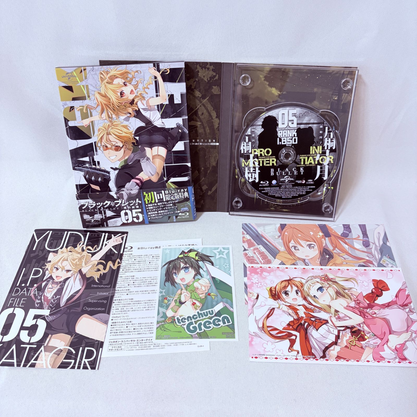 ブラック・ブレット 初回限定生産Blu-ray BOX BLACK BULLET ブルーレイ