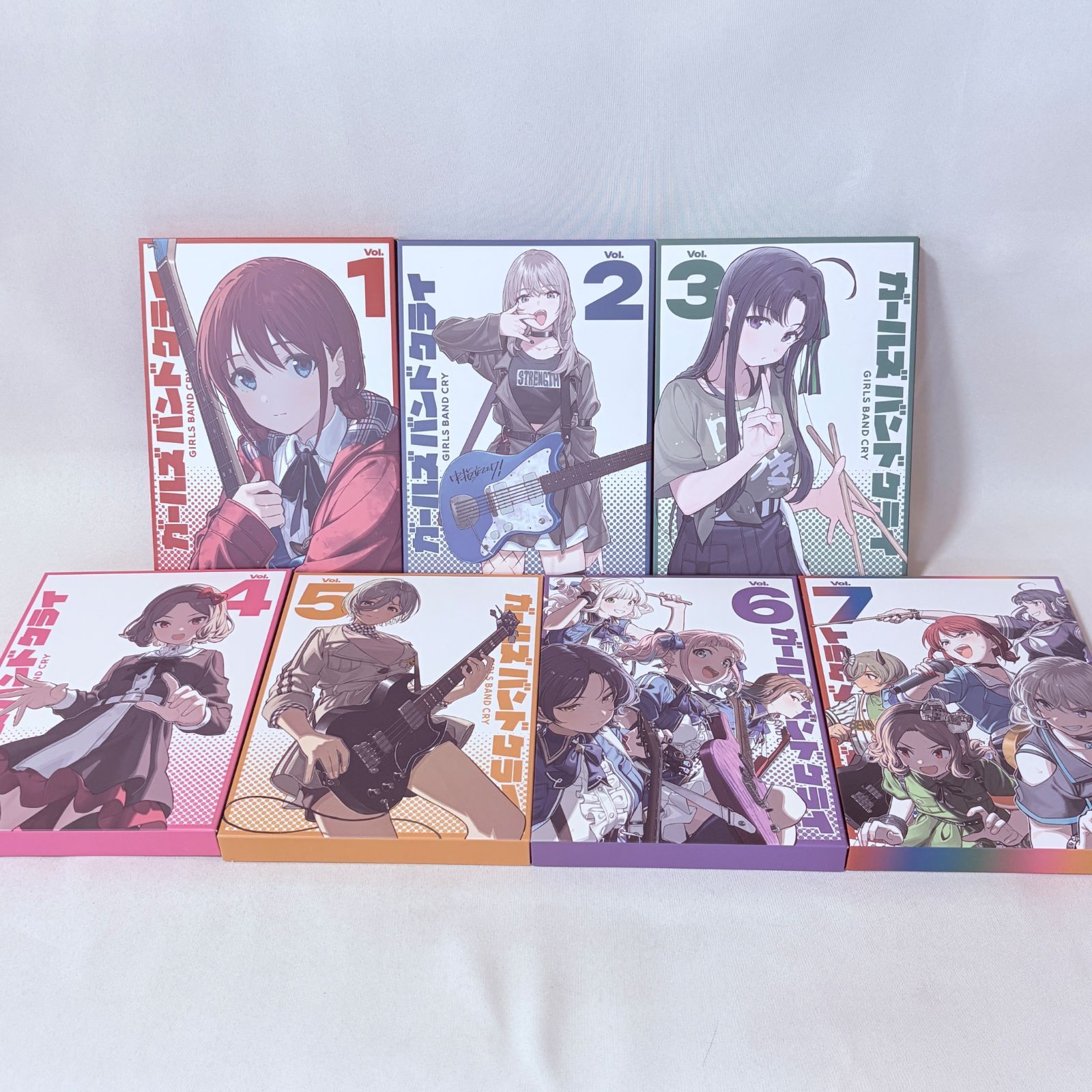 ガールズバンドクライ DVD 全7巻セット 全巻収納BOX付 完全生産限定版 