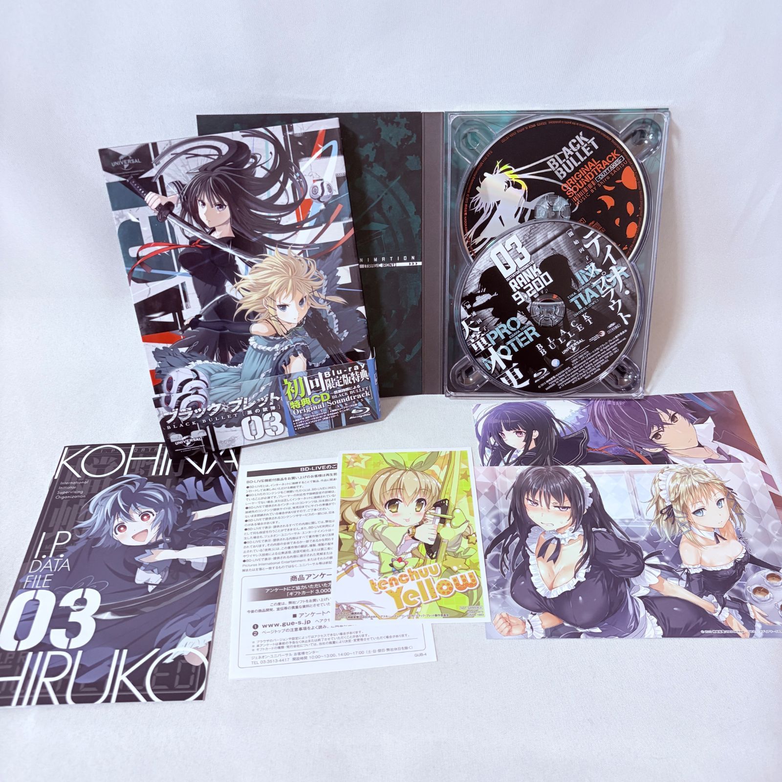 ブラック・ブレット 初回限定生産Blu-ray BOX BLACK BULLET ブルーレイ