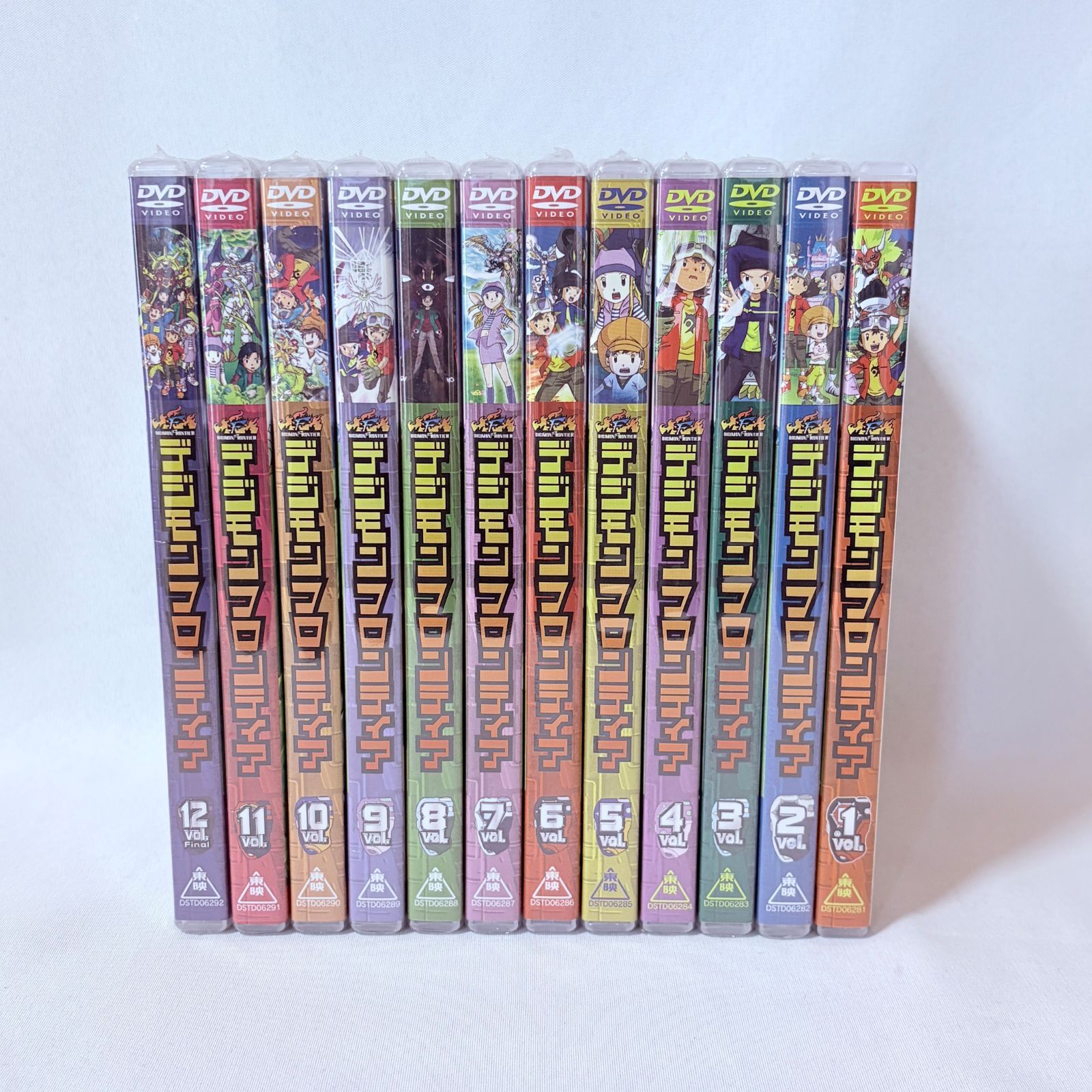 デジモンフロンティア アニメ DVD 全巻セット 1巻〜12巻 全12巻 中古