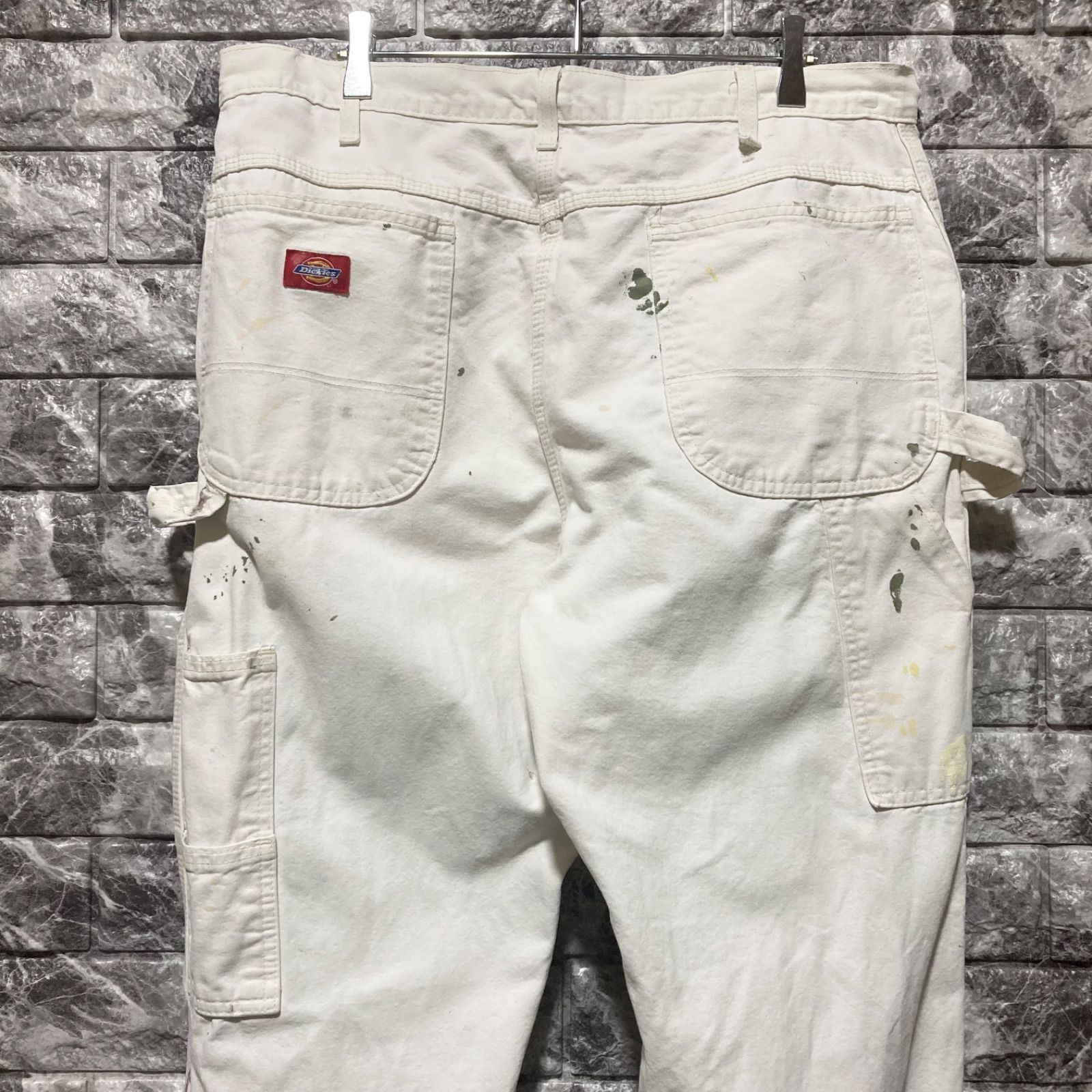 Dickies ホワイト ペインターパンツ ディッキーズ 白ペインター ペンキ 