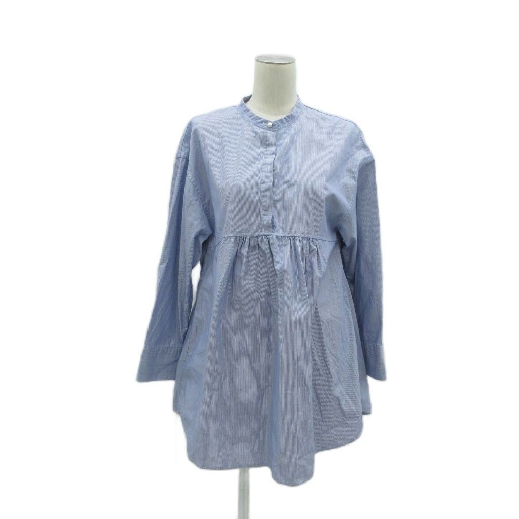 イエナ IENA LA BOUCLE 麻ブロードボザムシャツ チュニック 長袖 1568061969.jpg?1652771996