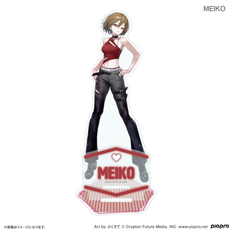VOCALOID MEIKO　アクリルスタンドなどまとめ売り ピアプロキャラクターズ 令和アイドル アクリルスタンド MEIKO - メルカリ