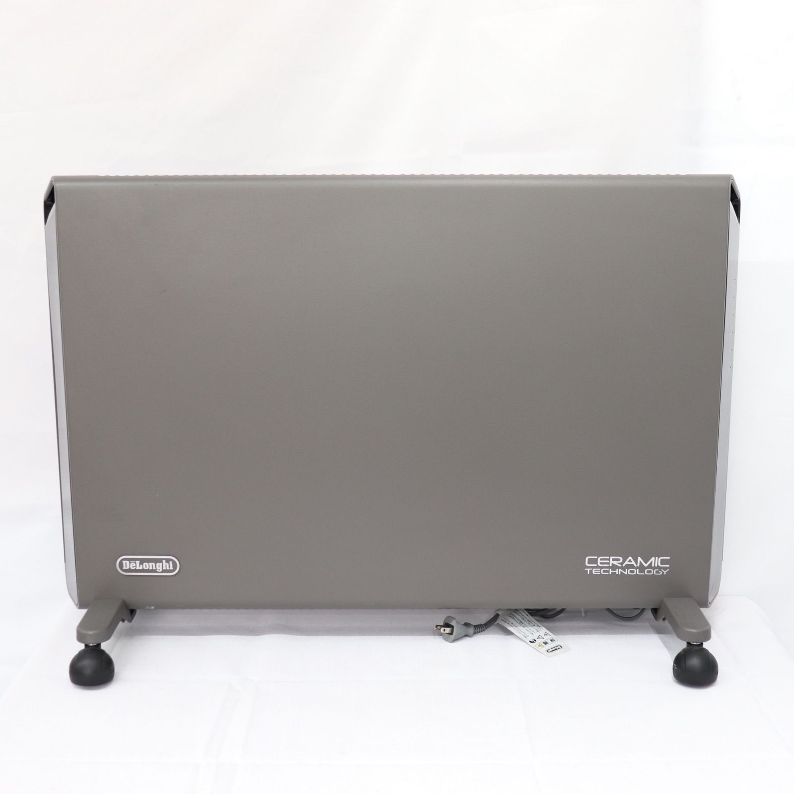 美品】Delonghi デロンギ コンベクターヒーター HX-J60L12 グレー 暖房 