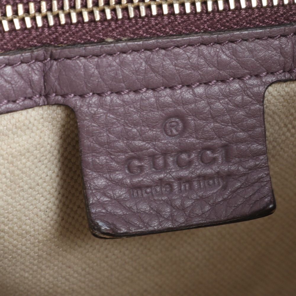 美品 グッチ ミス GG 326514 レザー 2WAY ショルダーバッグ 肩掛け 