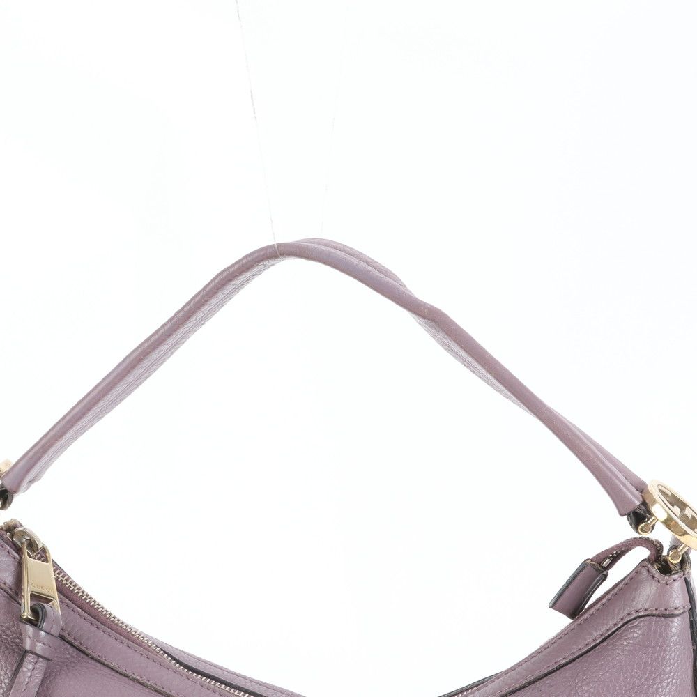 美品 グッチ ミス GG 326514 レザー 2WAY ショルダーバッグ 肩掛け 