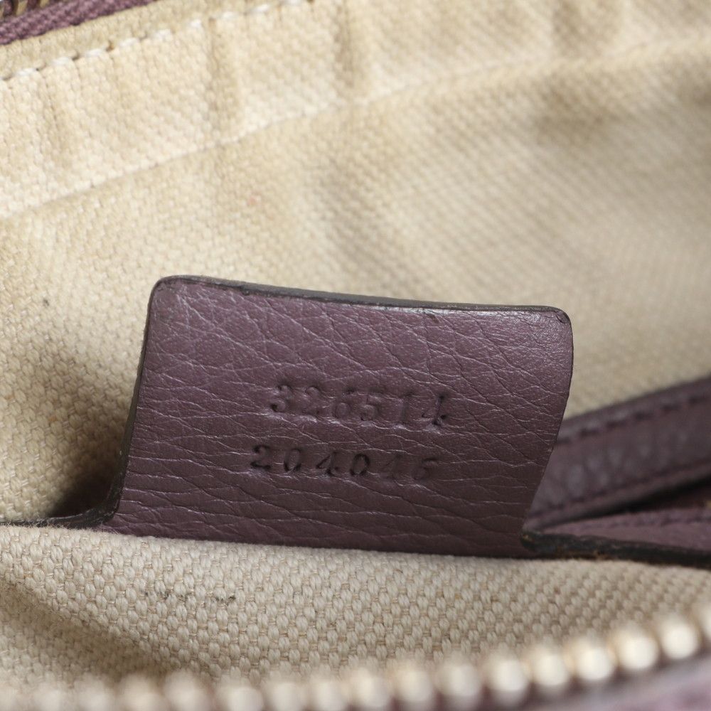 美品 グッチ ミス GG 326514 レザー 2WAY ショルダーバッグ 肩掛け 