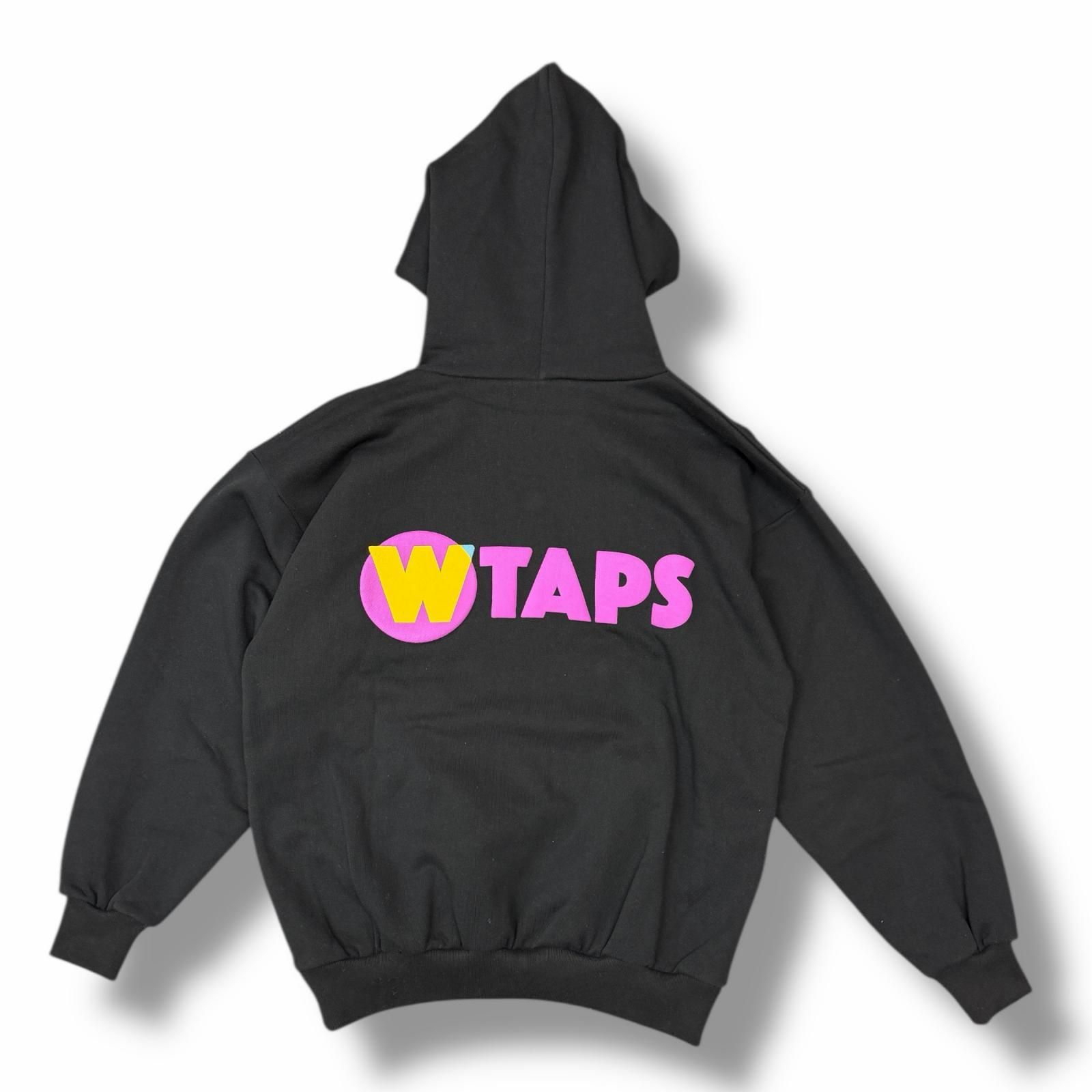 参考上代24200円 未使用 WTAPS 25AW TNNL / HOODY / COTTON フーディー スウェットパーカー ダブルタップス 252ATDT-HPM02S ブラック 1 （13234M） 参考上代24200円 未使用 WTAPS 25AW TNNL / HOODY / COTTON フーディー