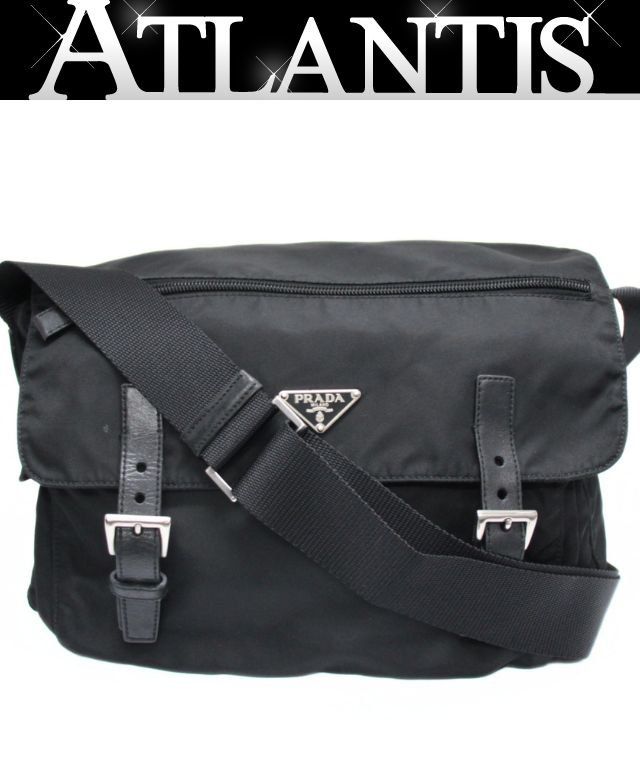 プラダ PRADA 三角ロゴ メッセンジャーバッグ ショルダーバッグ