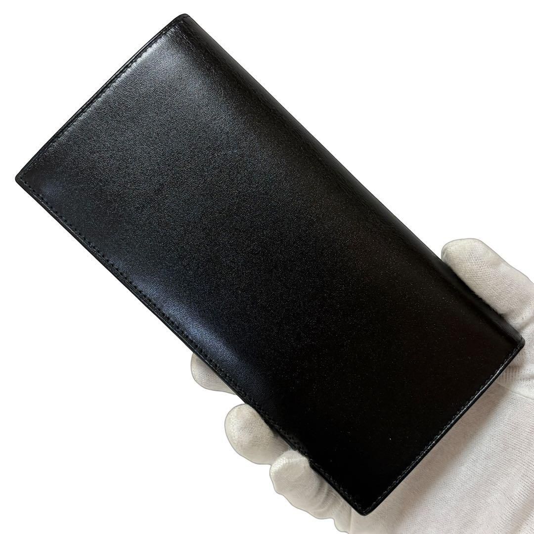Cartier カルティエ パシャ レザー 二つ折り長財布 黒 ブラック パシャ