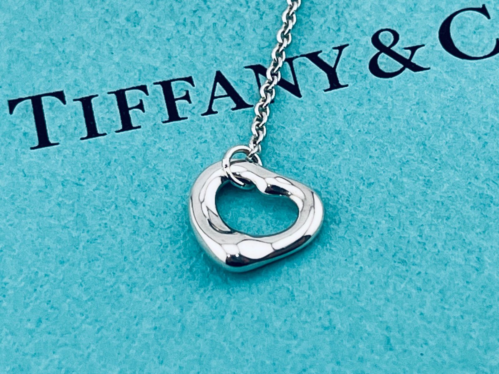 Tiffany & Co. - 【中古】 ティファニー ピアス リターントゥ ミニ 