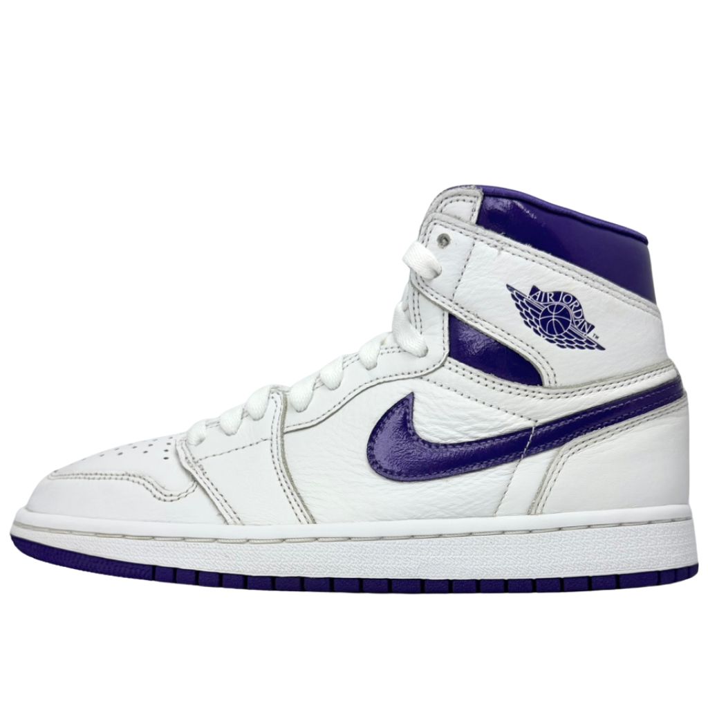 レトロ ハイ OG purple⁄black-white HI コートパープルの通販 ナイキ