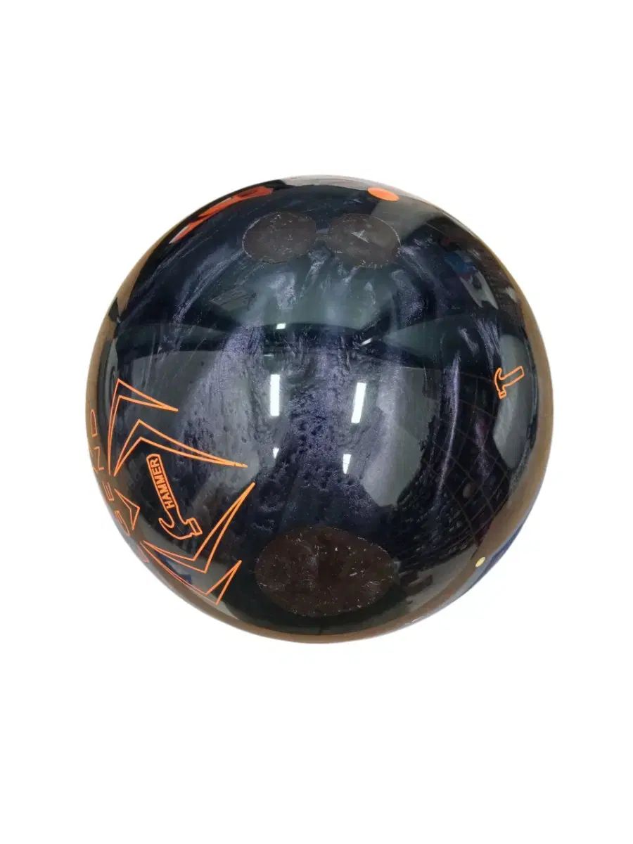 中古ボーリングボール 15p black widow（ブラックウィドウ） 注入
