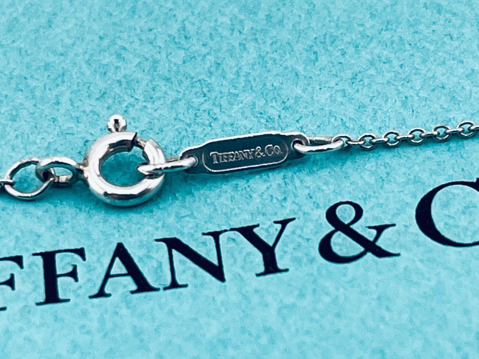 a235 送料無料 美品 Tiffany&Co. オールド ティファニー 1990 リボン 