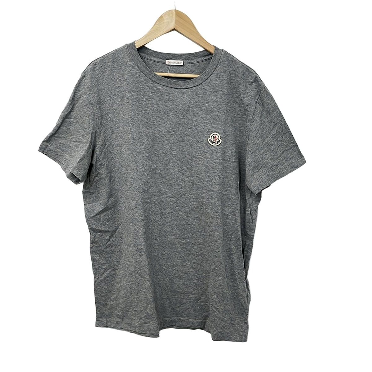 MONCLER(モンクレール) 半袖Tシャツ サイズXL メンズ美品 グレー MONCLER(モンクレール) 半袖Tシャツ サイズXL メンズ美品 グレー