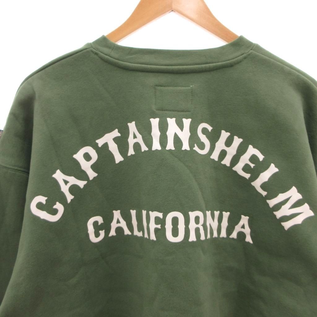 キャプテンズヘルム CAPTAINS HELM スウェット スウェット ロゴ