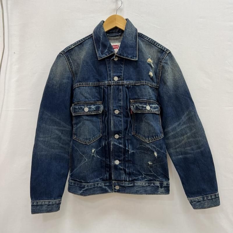 リーバイス セカンドタイプ デニムジャケット ダメージ加工 リーバイス ダメージ加工 2nd セカンド タイプ デニムジャケット