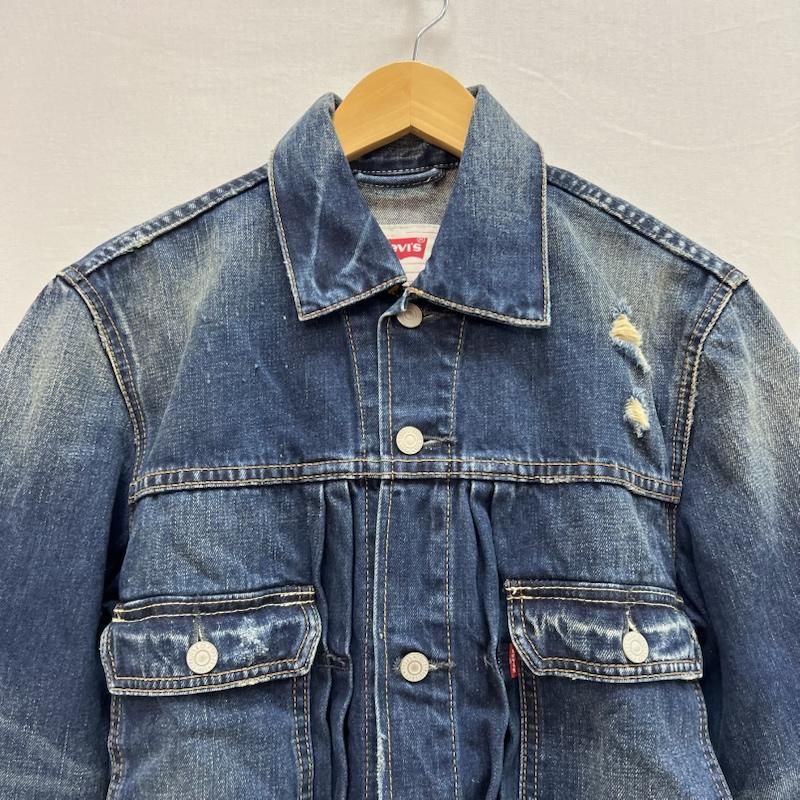 リーバイス ダメージ加工 2nd セカンド タイプ デニムジャケット 
