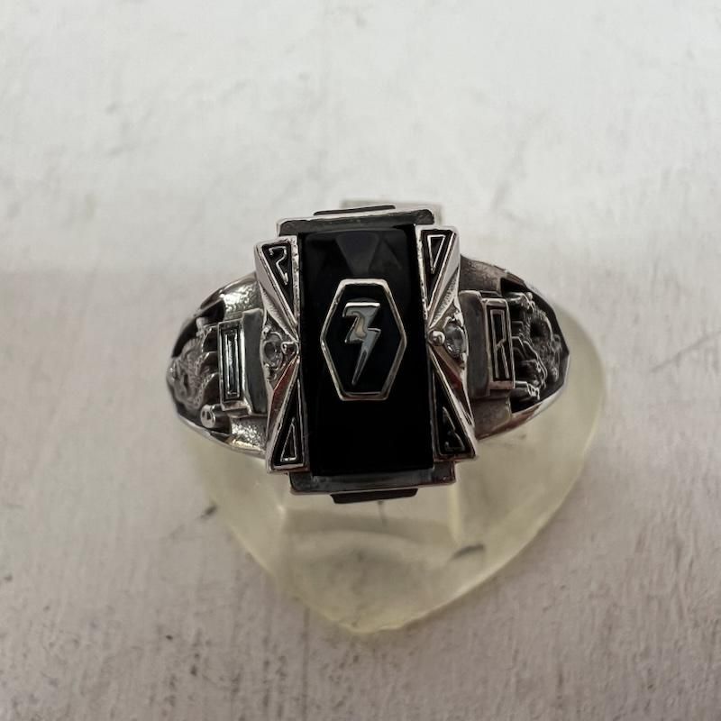 オゾン ロックス JOSTEN 別注 カレッジリング 龍 般若 15号 メンズ