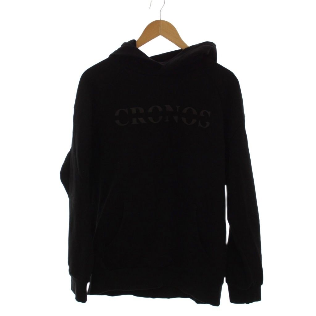 ￼*♡様 CRONOS ブラック フード付きパーカーSサイズ cronos パーカー ブラック 【公式通販】