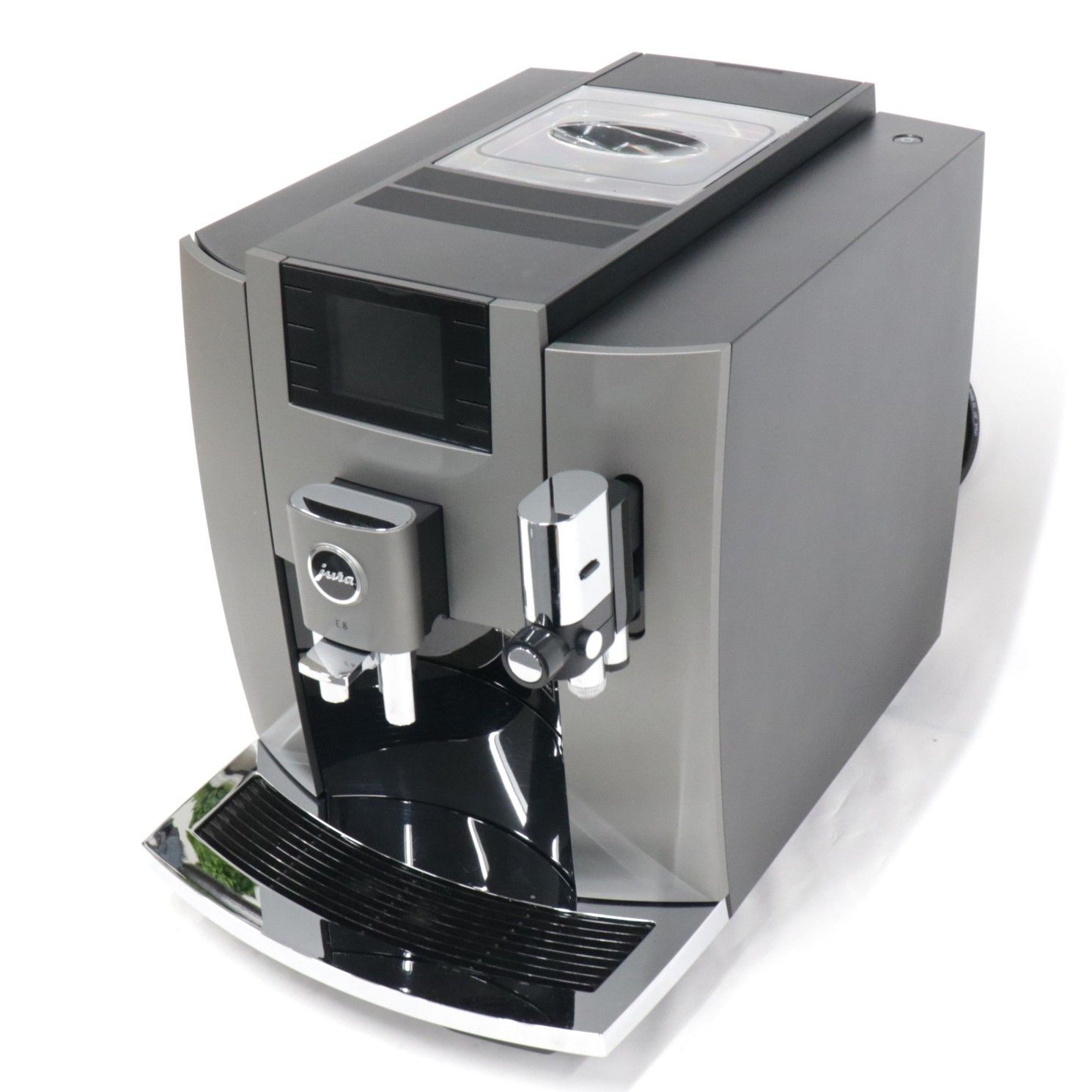 [中古] ユーラ(JURA) E8 Dark Inox 全自動コーヒーメーカー　jura-e8-36   [良い(B)] ユーラ(JURA) E8 Dark Inox 全自動コーヒーメーカー jura-e8-36 【良い