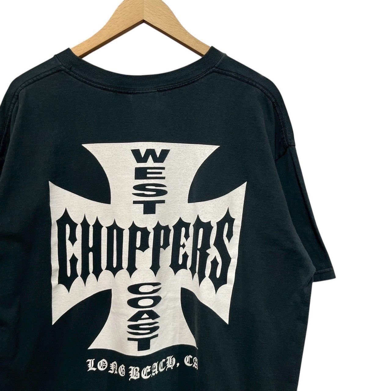 00s ビンテージ WEST COAST CHOPPERS 両面プリント Tシャツ XL 