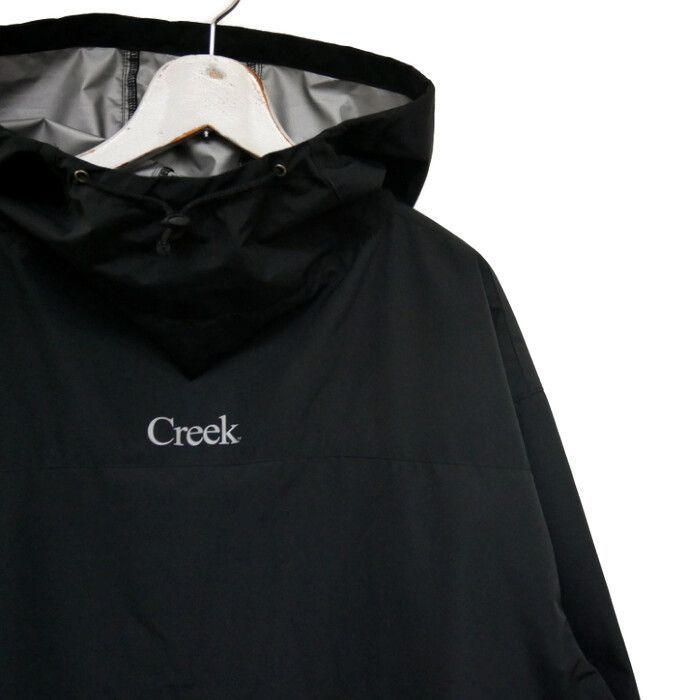 ジャケット・アウター L CREEK / ANORAK JACKET BLACK Creek Angler's Device クリーク アングラーズデバイス 国内正規 25AW