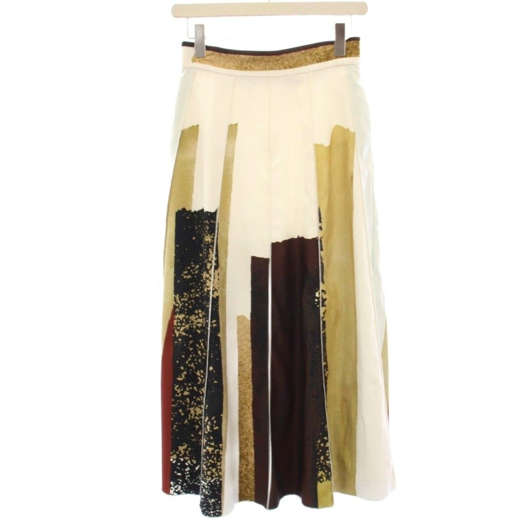 アメリヴィンテージ Ameri VINTAGE FUDE ART SKIRT フレア アメリヴィンテージ Ameri VINTAGE FUDE ART SKIRT フレア