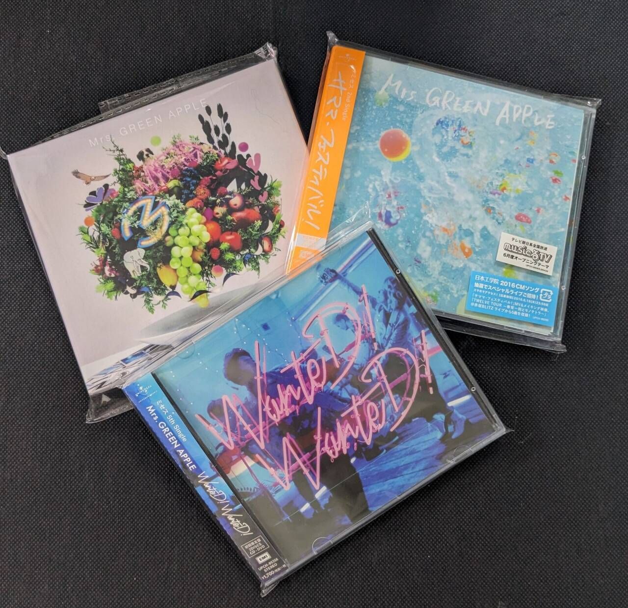 Mrs. GREEN APPLE 『 5 [初回限定盤 CD +DVD]』『 WanteD! WanteD