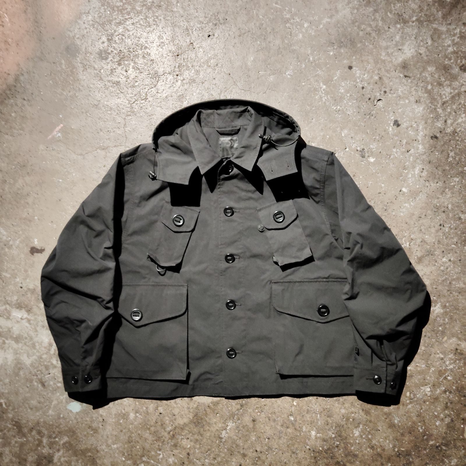 DAIWA PIER39 22ss Tech Canadian Fatigue Jacket Black M ダイワピア