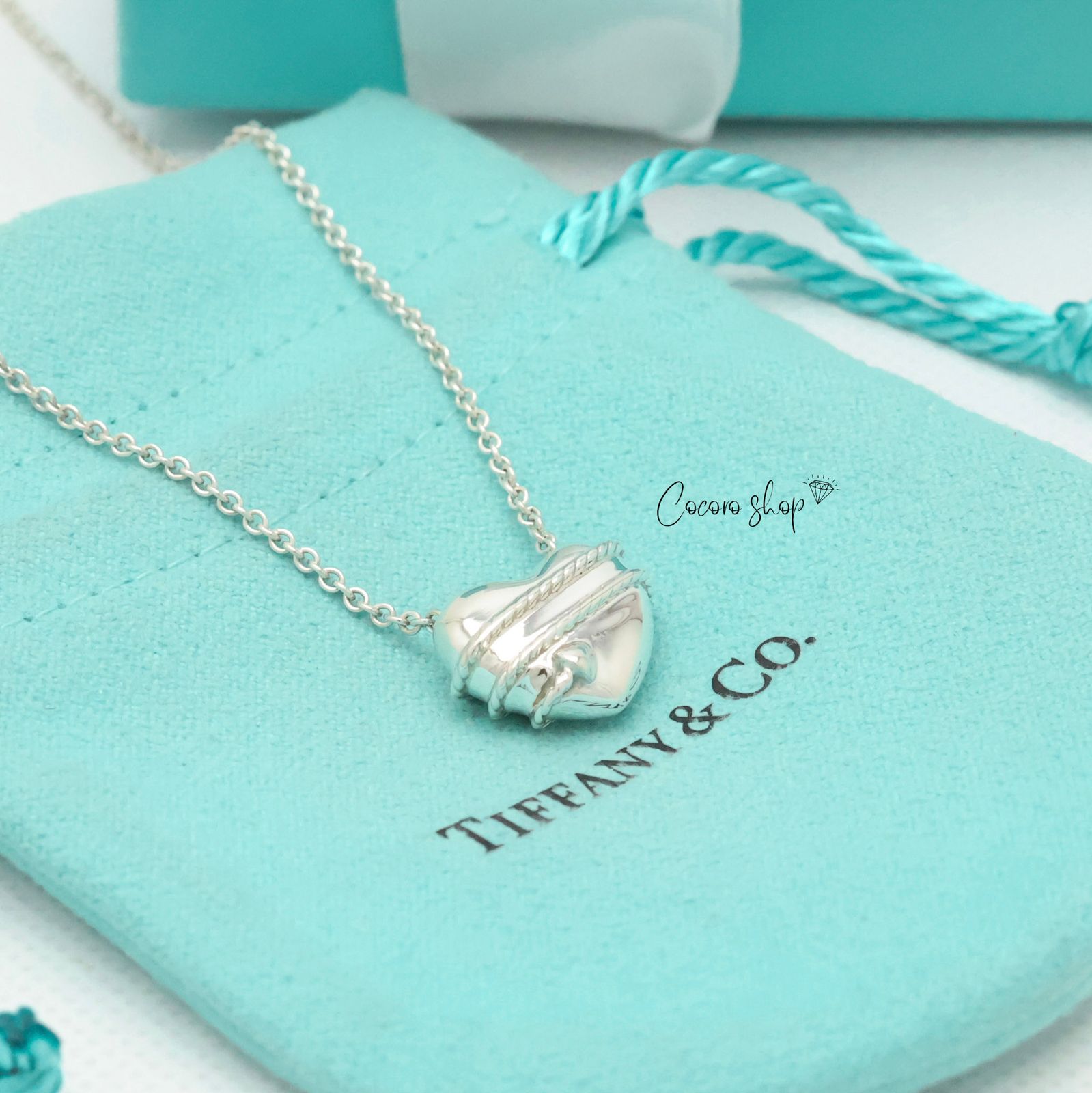 美品】ティファニー TIFFANY&Co. ハート アロー キューピット