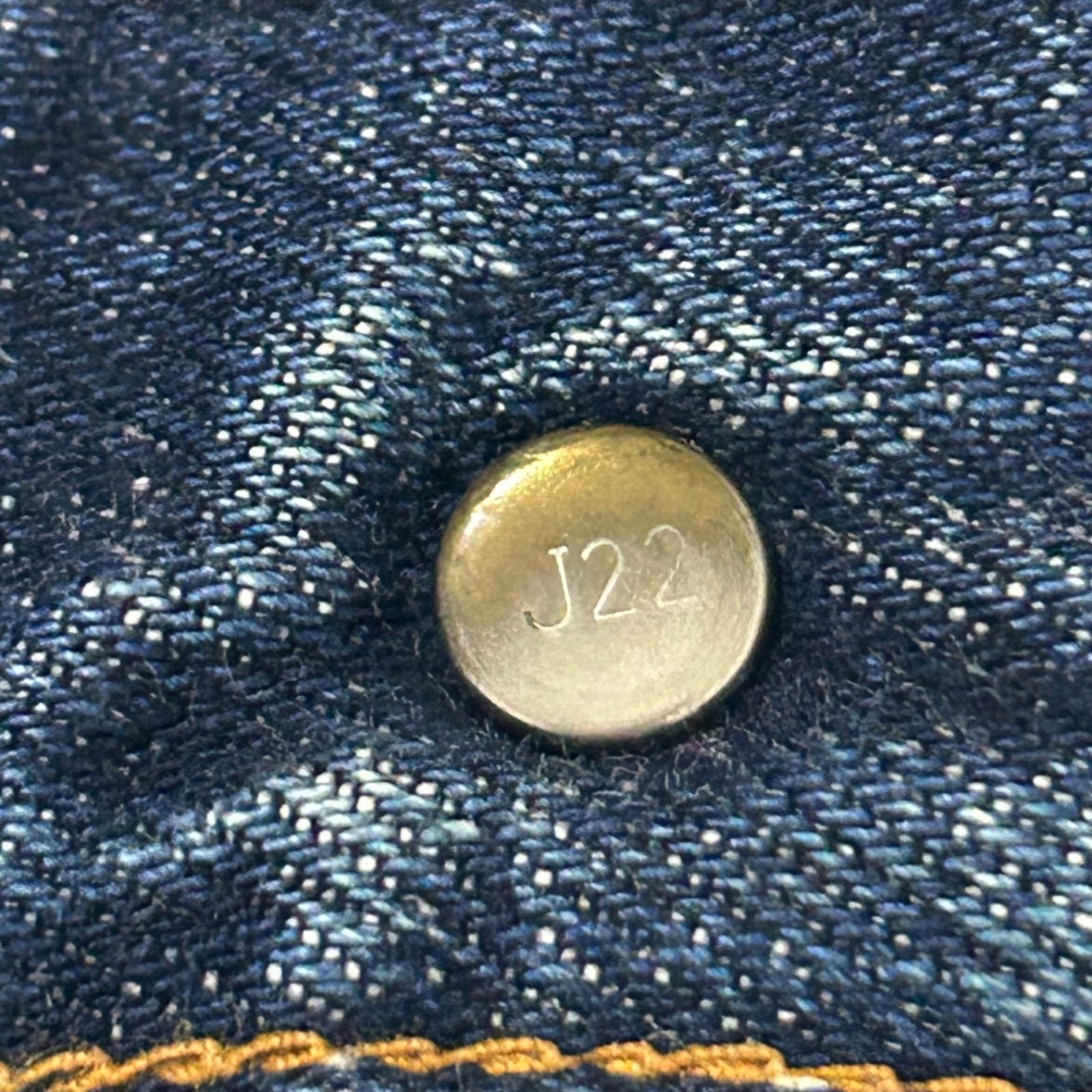 90s Levi's リーバイス 502XX 復刻 ボタン裏刻印J22 BIG E赤タブ 赤耳